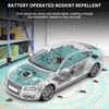 Ultrasonic Rodent Repellent for Car Engine – Battery Powered Under
