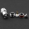 EMSea 5Pcs PL259 Cable Clamp Compression Plug Coaxial Adapter Compatible