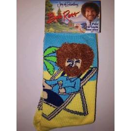 Bob Ross Mens Socks