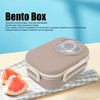 1450ml Lunch Box, Stainless Steel Compartment Insulated Lunch Box, Double