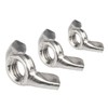 M6 Wing Nuts, 304 Stainless Steel Butterfly Wing Nut, Heavy