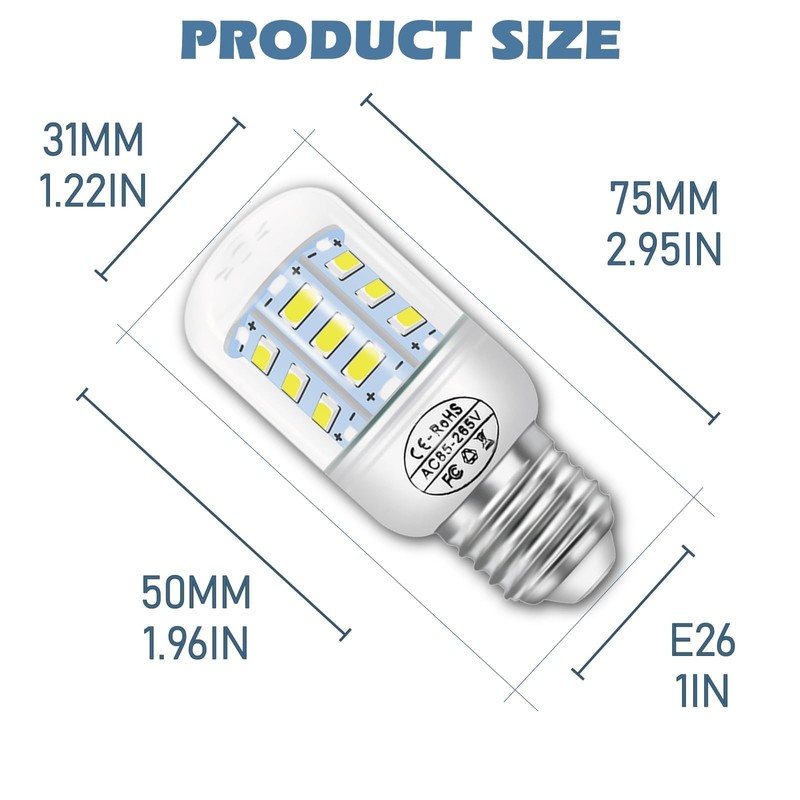 HPUY 5304511738 kei d34l Refrigerator LED Light Bulb Compatible for