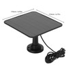 Solar Panel for Security Camera, 12W 6V Portable Solar Charger