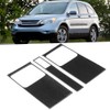 3Pcs Center Console Air Vent Cover Frame Carbon Fiber Outlet