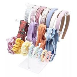 SMUK Organizador De Almacenamiento Para Diademas De Acrílico, 3 N