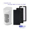 PUREBURG Replacement HEPA Filter Set (2 HEPA+2 Activated Carbon Filter+4