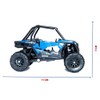 NEW RAY TOYS Polaris Scale Model, Ranger