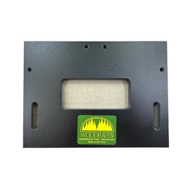 Woodhaven 8535 3-1/2" Door Hinge Jig, Solid Phenolic template, Made in the USA