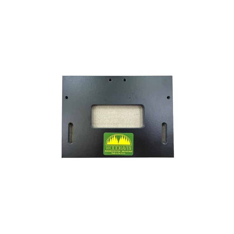 Woodhaven 8535 3-1/2" Door Hinge Jig, Solid Phenolic template, Made