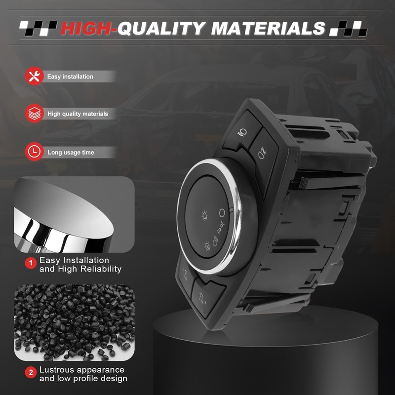 Headlight Fog Light Switch Fits F150 15-20