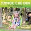 Swurfer Kiwi Toddler Swing – Comfy Baby Swing Outdoor, 3-Point