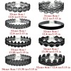 Eigso 8Pcs Gothic Tattoo Lace Choker Necklaces Set for Women