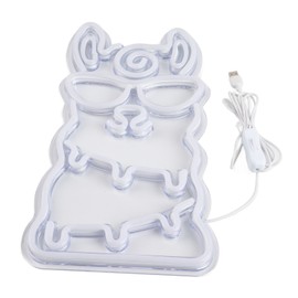 LED Neon Light Alpaca‑Shape Wall Neon Sign Art USB Powered Home Bedroom Bar Club Decoration
