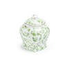 Grace Teaware Greeny Garden 7.5" Fine Porcelain Canister