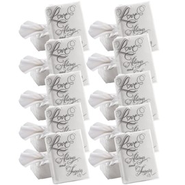 Cool Fun 3-2602 Love Wedding Facial Tissue Packs - 10 Pieces