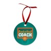 Mystic Sloth Basketball-Familie, doppelseitig, Ornamente (Coach)