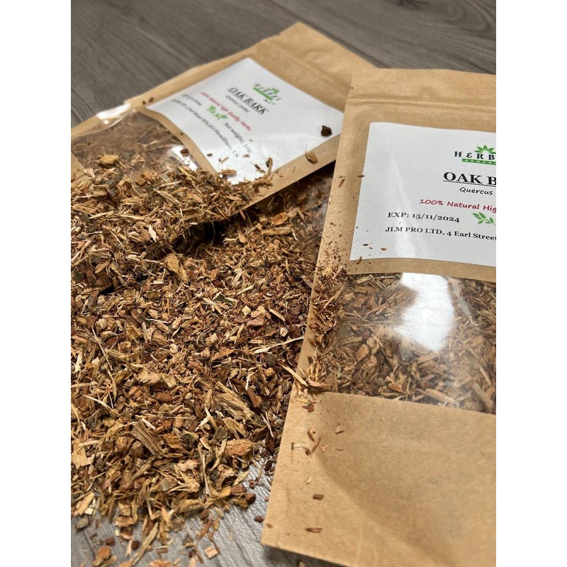 Oak Bark Tea Loose Dried Herb 50g - Quercus robur