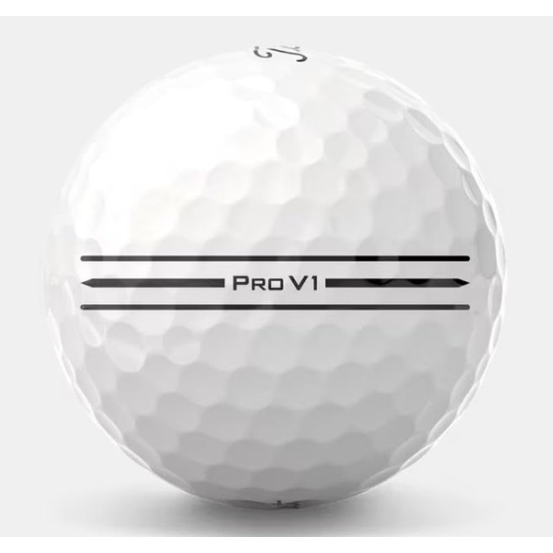 Titleist Pro V1 Golf Balls (White, 3pk, Enhanced Alignment) 1