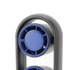 Desktop Tower Fan Profesional Efficient Stepless Speed Adjustable Dual Turbine