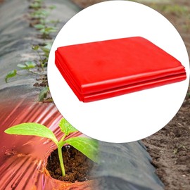 Generic Red Mulch 4ft x 25ft Versatile Easy to Use Planting Mulch Film Agriculture Crops Grow Film Garden Accessories for Strawberry
