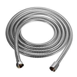 Buwico Extra Long Replacement Shower Hose 118-Inch (3-Meter), Stainless Steel