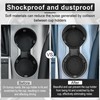 SINGARO Car Cup Holder Coaster, 4PCS Silicone Cup Holders Embedded