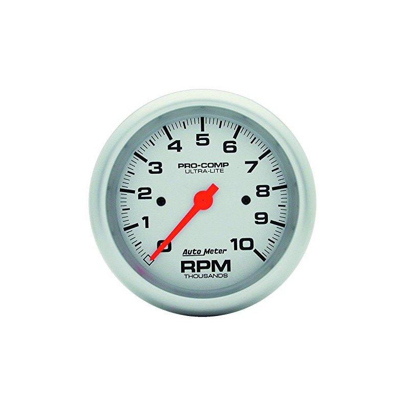 Auto Meter 4497 Ultra-Lite In-Dash Electric Tachometer,3.375 in.