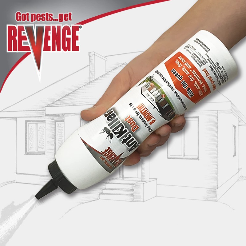 REVENGE Ant Killer Dust, 1 lb. Ready-to-Use Long Lasting and