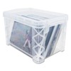 Advantus 40307 Super Stacker Storage Boxes, Hold 400 3 x