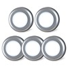 STAR-SPANGLED 5 Pack 2.8” Push Tap Lights, Stick on Touch