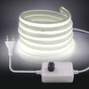 KISUFU 220 V Dimmable COB LED Strip 5 m, 360