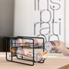 MOOACE 4 Pack Can Dispenser Rack, Stackable Can Storage Organizer