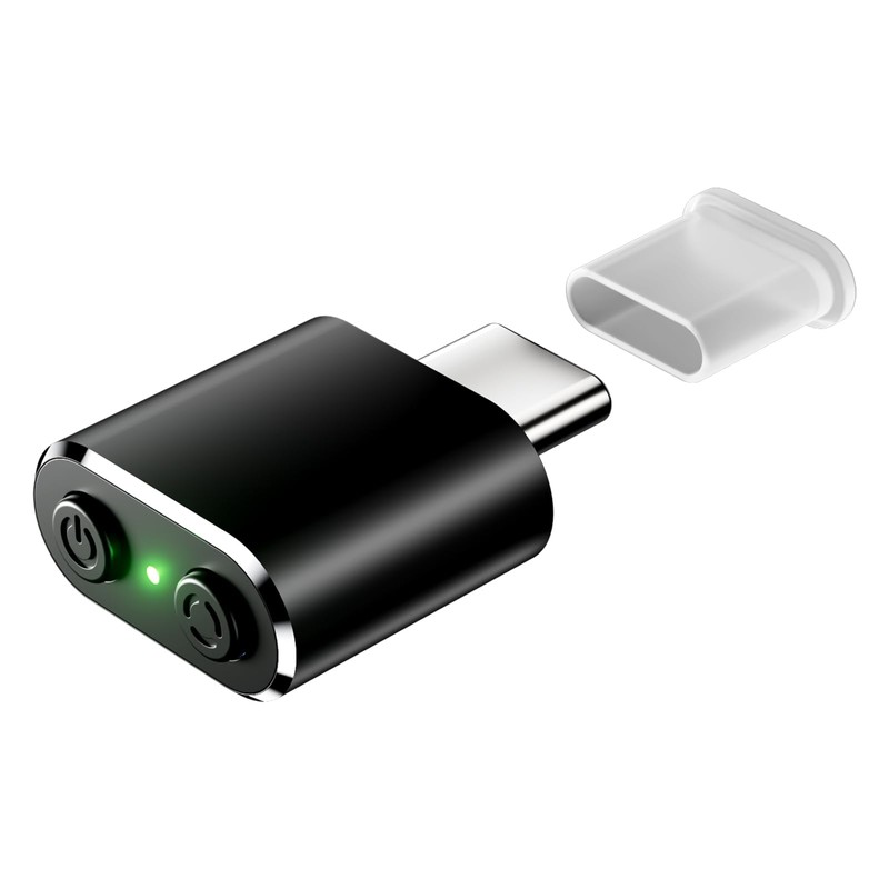 Mouse Jiggler Compatible with Type C Interface Devices,Undetectable Mini USB-C