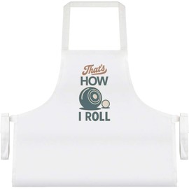 Azeeda 'Thats How I Roll Lawn Bowls' Unisex Cooking Apron (AP00081082)