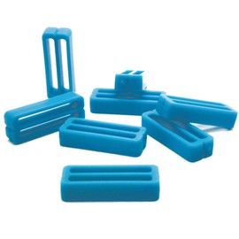 Fixplus Strapkeeper Pack of 8, turquoise