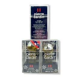Pierre Cardin Eau De Cologne 5/8fl.oz.-18ml New; Lot Of 3