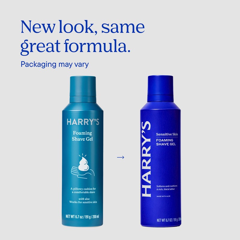Harry's Foaming Shave Gel for Men with Aloe - (3