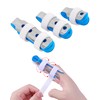 2 Pieces Finger Splints Metal Support Brace - Soft Foam