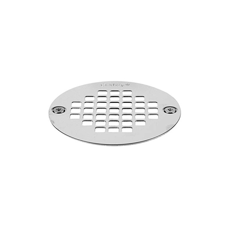 Oatey 42358 4-inch Stainless Steel Strainer with 2 Screws