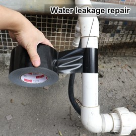 JIALAI HOME Black Duct Tape 3 Inch Wide, Industrial Grade 3 inches x 55 Yards (164 ft), 9 Mil Heavy-Duty, Waterproof, Strong, Flexible, No Residue, for Crafts & Home Improvement