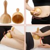 Wood Cupping Therapy Massage Tools Cup,Lymphatic Drainage Massager Tools for