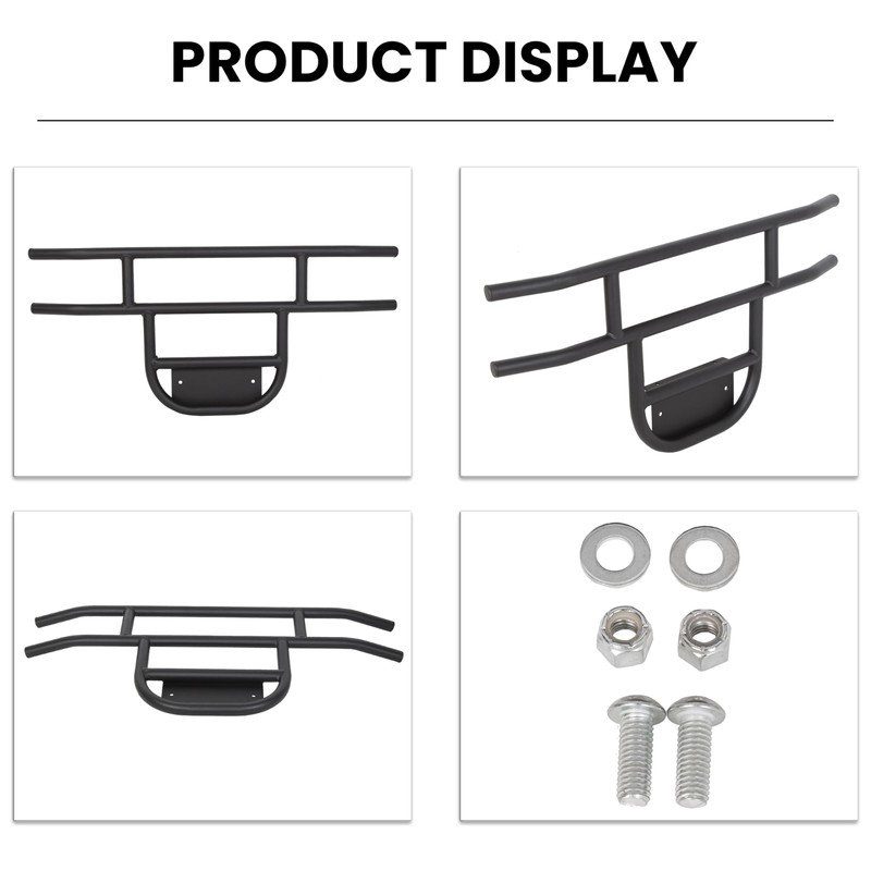 ECOTRIC Front Brush Guard Tubular Bumper Compatible with 1981-Up Club