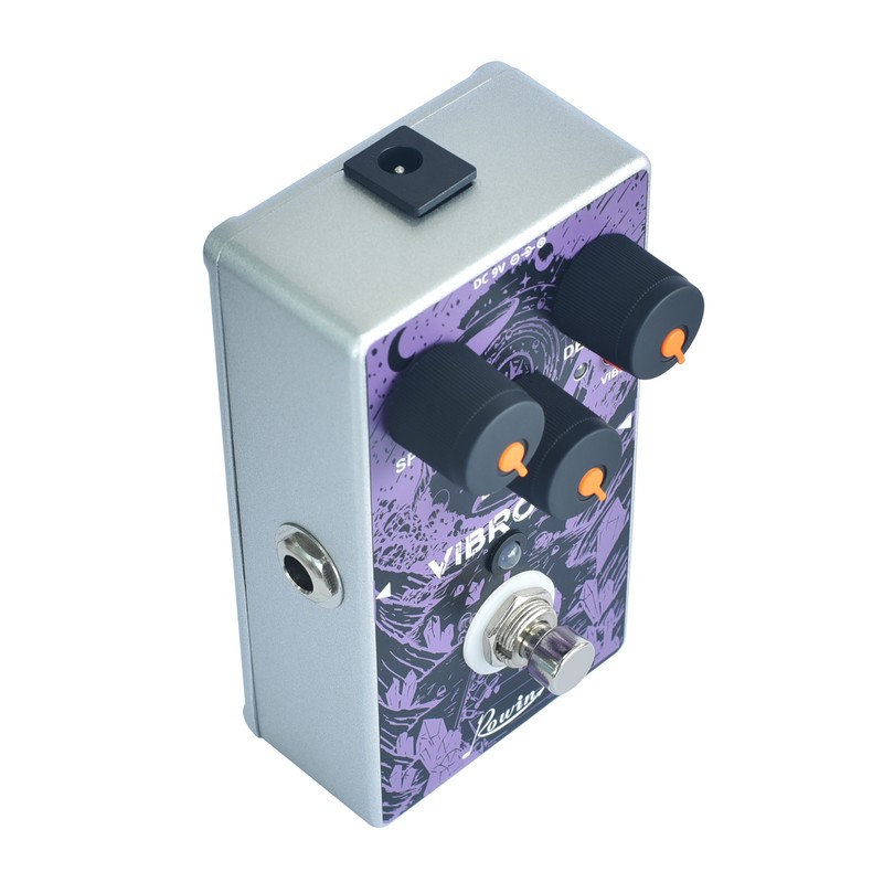 Rowin RE-02 VIBROCK Chorus Vibrato Guitar Effect Pedal with Chorus