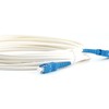 Fiber Optic Cable Optical Line Optical Cable SC Connector (White,