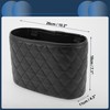 INFINAUTO Car Trash Can Front Rear Seats 10.2" Length 4.3"