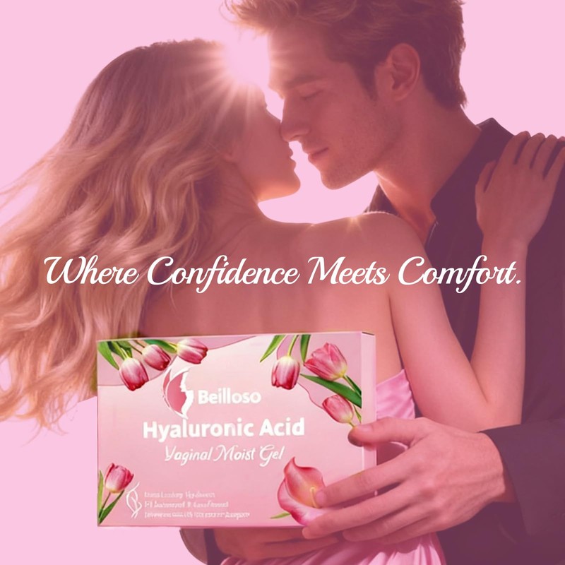 Feminine Care Moisturizing Gel, Long-Lasting Relief for Dryness, pH Balance