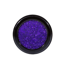 PINK UP | Glitter Compacto Para Ojos | Alta adherencia | Textura extra suave | Finos Brillos Para Usarlo en Ojos Labios y Cuerpo | 12 Tonos Vibrantes | Maquillaje | Color Violet | Modelo PKG11