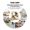 YLGJ& TIDY Expanded Capacity Clothes Rack, Clothing Racks for Hanging