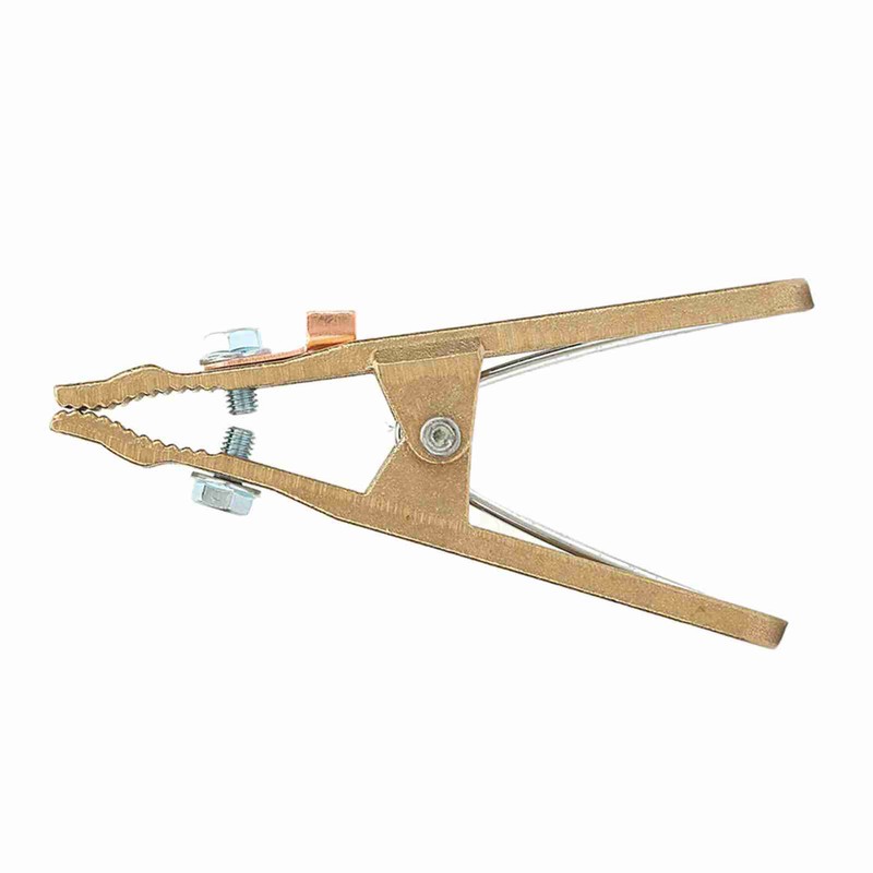 260/300/500A Brass Material A Shape Ground Welding Earth Clamp for