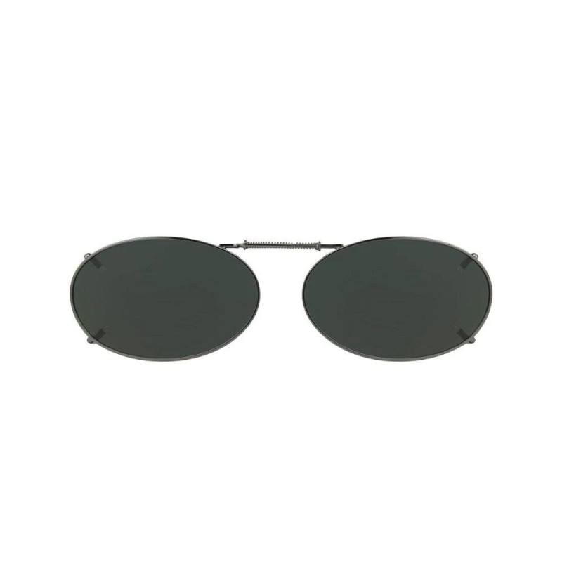 SolarShield Solar Shield Clip Ons 52 Rec A (Gray Rimless)